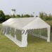 Costway 13'X32' Wedding Tent Shelter Heavy Duty Outdoor Party Canopy Carport White   